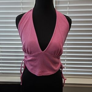 Forever 21 Pink Halter Top